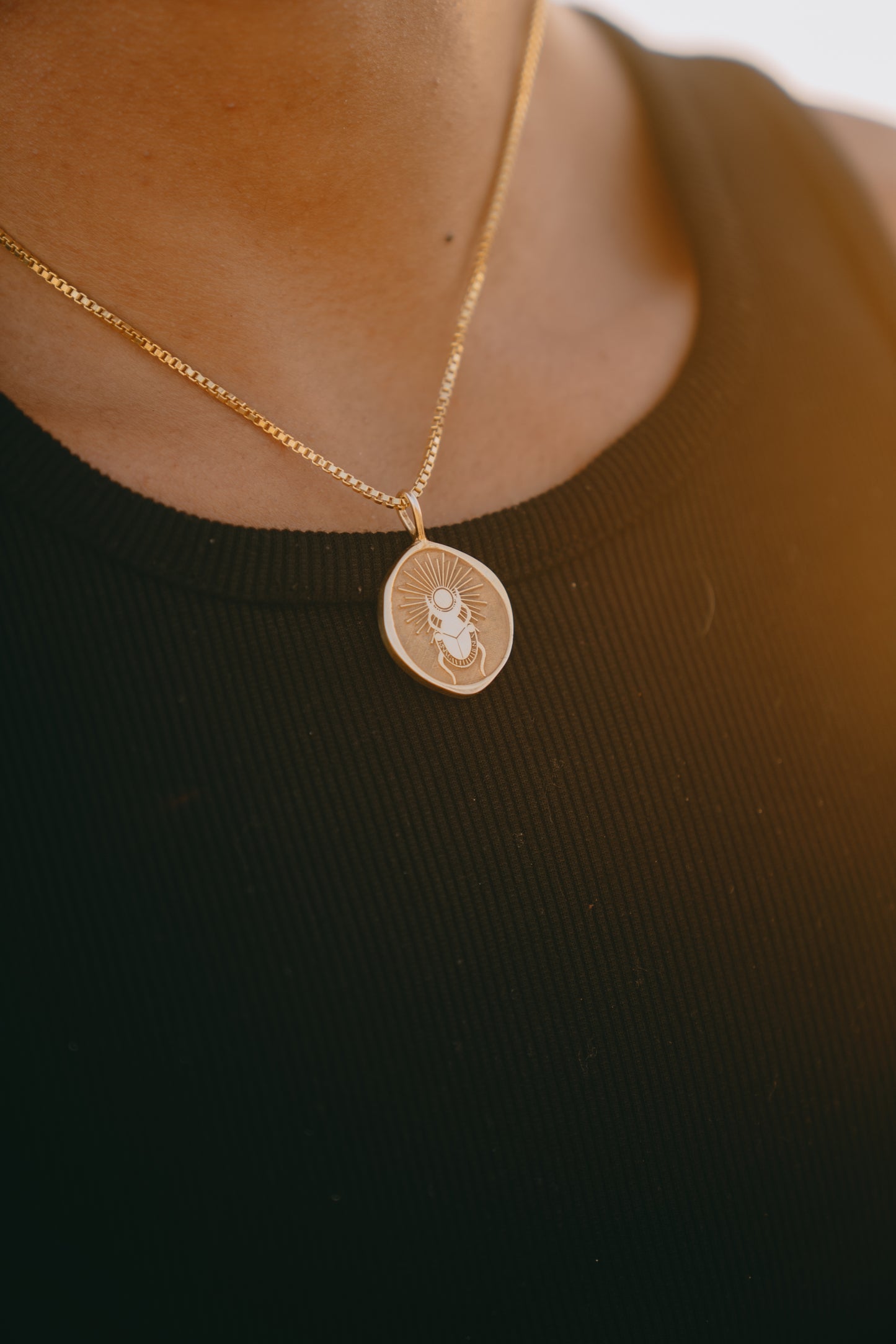 Rise with the sun necklace