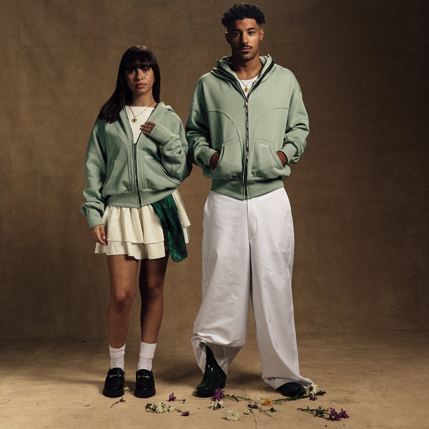 Green incognito jacket
