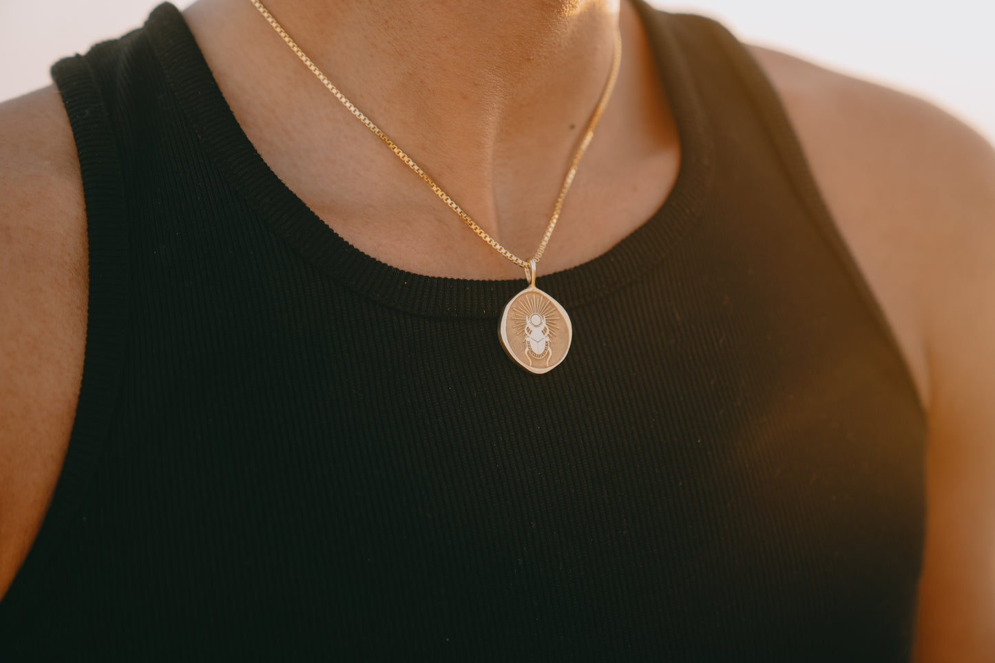 Rise with the sun necklace