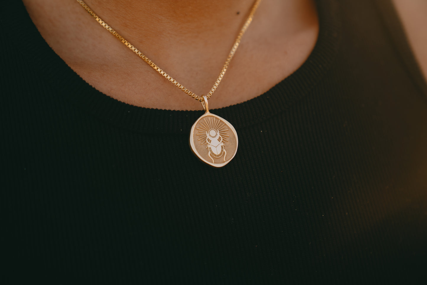Rise with the sun necklace