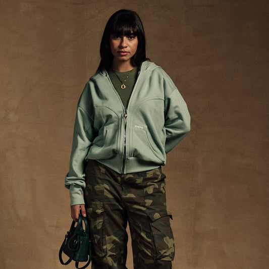 Green incognito jacket