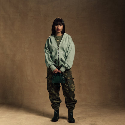 Green incognito jacket