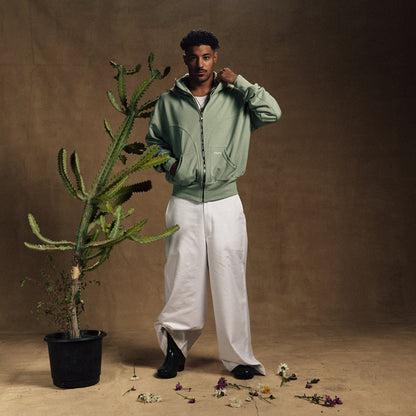 Green incognito jacket